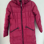 Michael Kors Size M Red Puffer Parka Photo 0