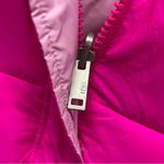 UGG  Reversible Pink Puffer Vest Full Zip Button Up Sleeveless Women Sz Large NWT Photo 3