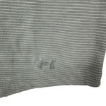 Under Armour Run Gray White Striped Heat Gear Hoodie Small Photo 2