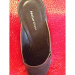 Naturalizer  Mules Leather Slip On 1.5" Heel Chrisler Size 8.5 Womens Brown Photo 10