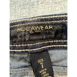 Rocawear  Dark Wash Capri Cropped Jeans Juniors Size 7 Photo 2