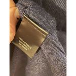 Gianni Bini Gianni Binni Sweater Wool Blend Cowl Neck Front Drapey Navy Blue Size Small Photo 3