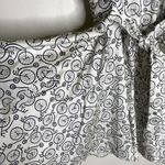 Ixia White & Black Bicycle Print Pinup Fit &Flare Mini Dress Size Large Photo 9