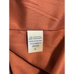 One Clothing  Terra-cotta Color Button Down Mini Skirt Size L‎ Pockets Lined Photo 5