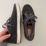 Keds EUC  women’s‎ Courty charcoal gray lace up fashion sneakers size 7 Photo 3