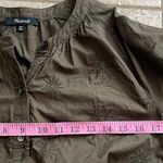 Madewell  Embroidered Bubble-Sleeve Shirt Photo 9