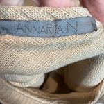 Annarita N Asymmetrical Sweater Merino Wool Cream Size Small Photo 3