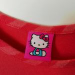 Hello Kitty 2017  XOXO T Shirt Red Small Cartoon Character Double Sided Graphic S Photo 3
