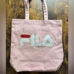 FILA | pink canvas tote bag Photo 1