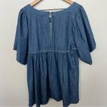 Free People  Get Obsessed Mini Dress Custom Beaded Heart Short Sleeve Babydoll Sm Photo 4