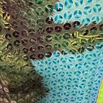 Versace  Dress Tropical Green and Blue Sleeveless Sequin Dress Photo 7