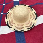 Anna Sui Vintage  Corp. 100% straw dome hat
Handmade in the Philippines Photo 1