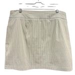 Mario Serrani  Light Green and White Striped Skort, Size XXL Photo 5