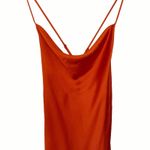 Show Me Your Mumu NEW Burnt Orange Verona Satin Dress Size XS Photo 6