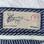 Gap JEANS Limited Edition Women’s Navy Blue Pin Striped Low Rise Shorts 1/25 Photo 7