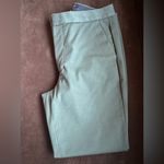 Banana Republic  High Rise Slim Ankle Hunter Green Dress With Pockets Pants Sz 8 Photo 2