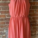 Iz Byer  Coral Lightweight Mini Dress Size Large Photo 0