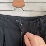 Madewell Womens Black Linen Blend Harlow Wide-Leg Pants Size 0 Photo 4