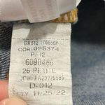 J.Crew Slim Boyfriend Jeans Classic distressed Blue Wash Size 26P Womens Photo 9