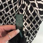 Ralph Lauren Lauren Dress 4 Black White Sleeveless Geometric Knot Sheath Modern Photo 8