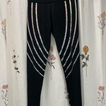 iHeartRaves Black Holographic Reflective Stripe Leggings  Photo 8