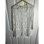Anneliese White Lace Kimono size S Photo 1