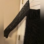 Chocolate USA Black Long Sleeve Lace Mini Dress Size Small Party Cocktail Photo 2
