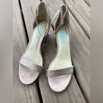 Betsey Johnson  Glitter Block Heel Sandals🌷🌷 Photo 1