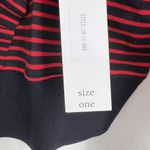 Sundays  Striped Sweater Ruffle Size One / Small New Photo 56