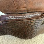 Beartraps Lexis Block Heel Bootie Brush Brown Croco Size 9.5 Photo 9