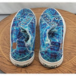blowfish  Malibu Play Turquoise Tie Dye Denim Shoes Women's Size 6.5 #ZS-0061 Photo 3