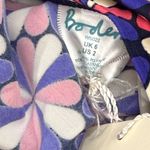 Boden Floral Print One Piece Swimsuit Tummy Control US 2 Blue Photo 5