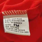 Hillard & Hanson  Red Sleeveless Turtle Neck Petite Medium PM Photo 6