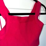 House of Harlow NWT  Ribbed Cross Back Knit Crop Photo 2