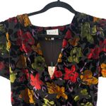 Milly NWT  Gynn Velvet Floral Burnout Dress (6) Photo 3