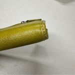 Fossil  Green Leather Marlow Maddox Zip Clutch Wallet Boho Classic Photo 5