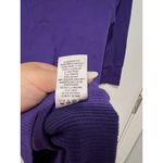 Aeropostale Shirt Large Purple Stretch Spell Out Embossed Logo Y2K Shorter Sleev Photo 5