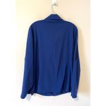 Chico's  Synergy Lightweight Workout Jacket Blue Black Size 12-14 (Chico Size 2) Photo 1