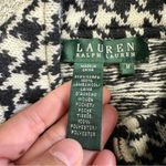 Lauren Ralph Lauren Women’s Lambswool Houndstooth Jacket Longsleeve Classic M Black Size M Photo 8