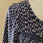 Lucky Brand  ditsy floral top size medium Photo 2