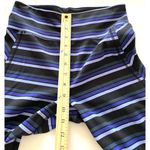 Free People Movement Gidget Black Blue Striped Cut Photo 6