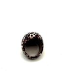 Black and orange leopard cocktail ring Photo 5