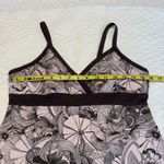 Patagonia  Eshie Organic Cotton Dress Women’s Size Medium Brown Trim V Neck Photo 6