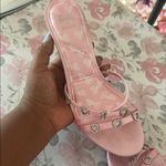 ALDO Barbie  Pink Sandals with Elegant Embellishments Photo 1