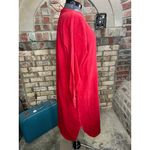 sweatshirt dress nightgown fuzzy cat plaid bow red white Size L Photo 7