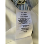 Talbots Crisp Tulip Sleeveless Fit Flare Dress Stripe 14 W/ Blue Sweater Size L Photo 13