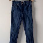 Madewell 10” High Rise Skinny Jeans Dark Wash denim zip button pockets belt loop Photo 1