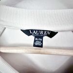 RALPH LAUREN BLACK LABEL | Sherpa Fleece Side Zip Sweatshirt Cream Ivory | XL Photo 3