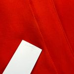 ALC Frank A.L.C. Red Silk Blouse Long Sleeve Wrap Front Top Size 10 READ Photo 6