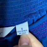 Great Northwest Clothing Company Great Northwest Indigo embroidered peasant blouse size S Photo 10